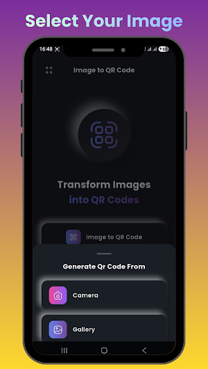Image to QR Code Generator Screenshot 1