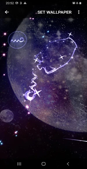 Zodiac Signs Live Wallpaper HD Screenshot 2