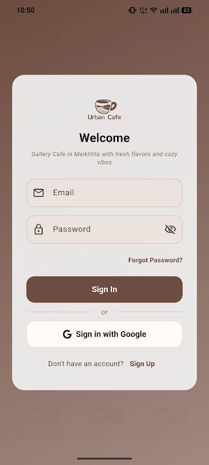 Urban Cafe Screenshot 0