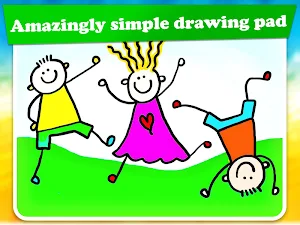 Whiteboard for kids: toddlers draw and color board Screenshot 2