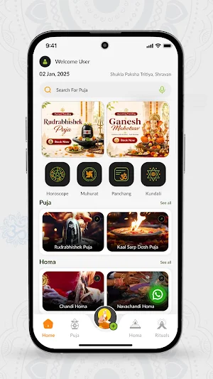 Pandits Near Me - Instant Puja Screenshot 1