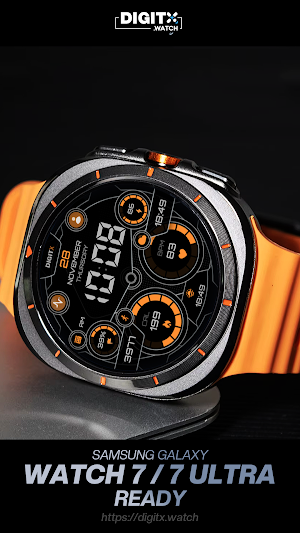 Caliope Digital Watch Face Screenshot 2