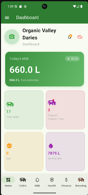 AI Dairy Farm Manager Screenshot 0