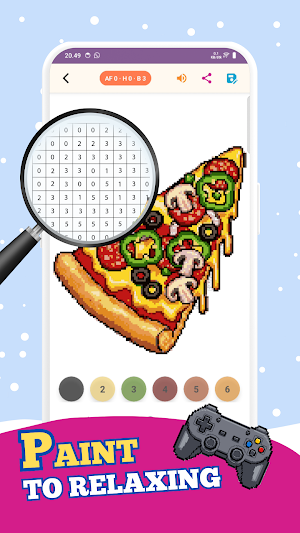 Zen Pixel: Color by Number Screenshot 1