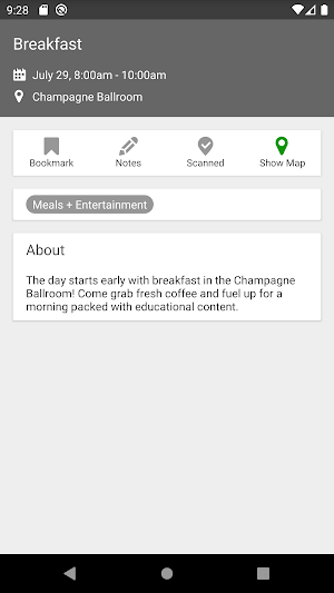 Route Consultant Event Portal Screenshot 2