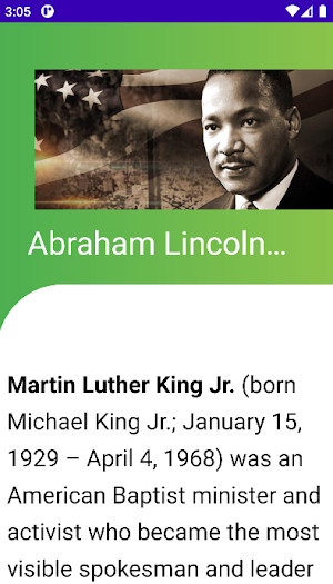 Martin Luther King Quotes Bio Screenshot 1