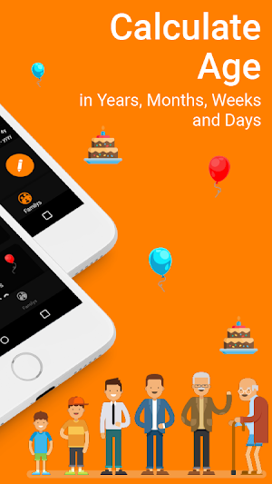 Age Calculator - 🎂 Birthday Calendar & Reminder Screenshot 1