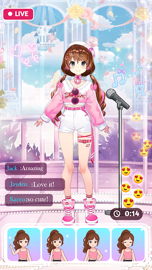 Star Idol: Anime Doll Makeover Screenshot 3