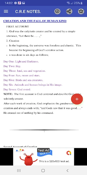 C.R.E FORM 1 NOTES {KCSE REVISION NOTES} Screenshot 3