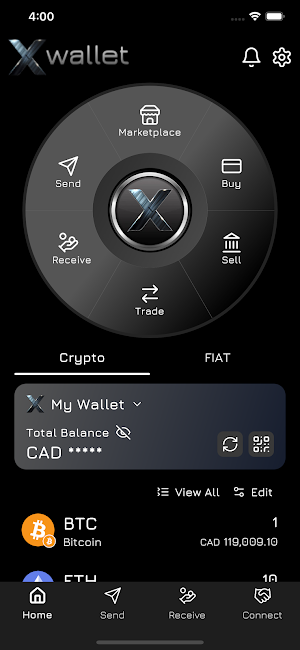 X Wallet Screenshot 0