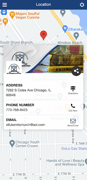 St. Luke Missionary Baptist Ch Screenshot 3