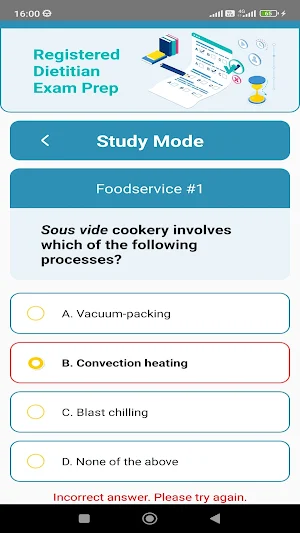 Registered Dietitian Exam Prep Screenshot 2