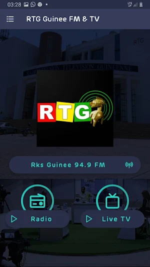 RTG Guinee FM & TV Screenshot 1