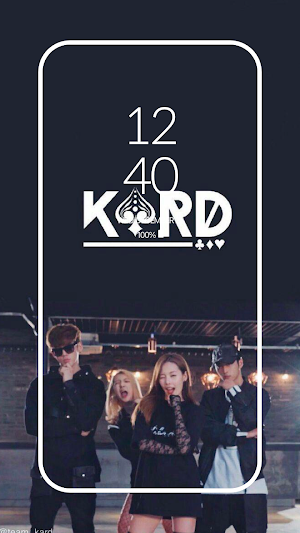 K.A.R.D(Kard) HD Wallpaper Screenshot 0