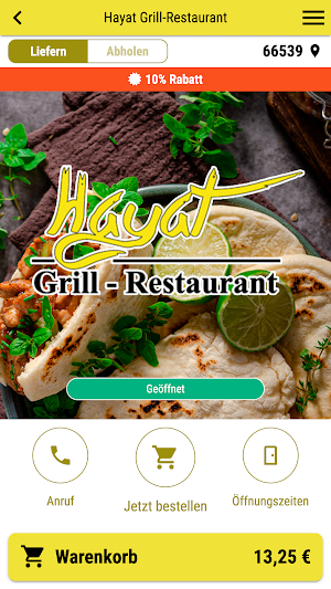 Hayat Grill-Restaurant Screenshot 0