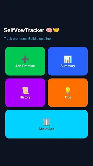 SelfVowTracker Screenshot 1
