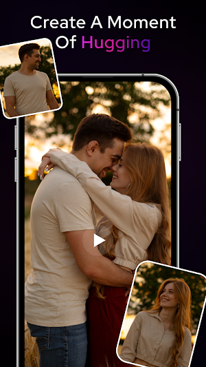 AI kiss Video: Hug Video Maker Screenshot 1