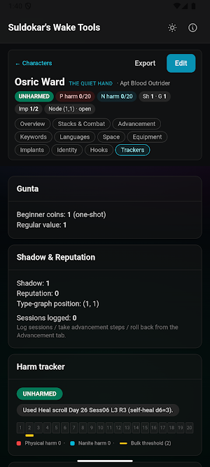 Suldokar's Wake Tools Screenshot 0