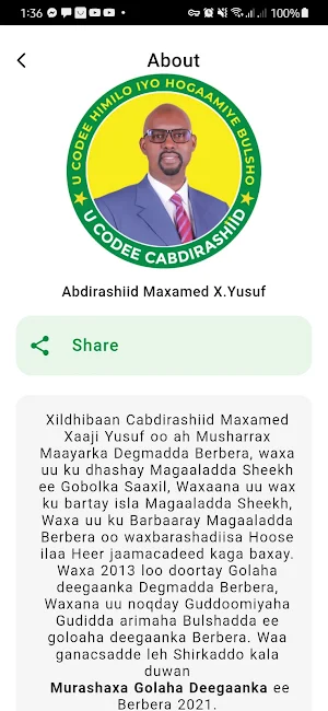 Murashax Abdirashiid Maxamed Screenshot 2