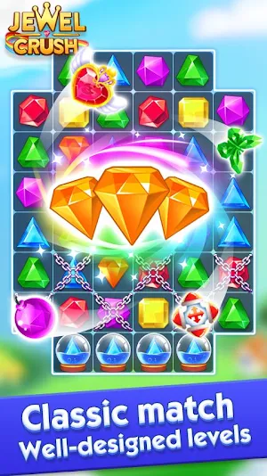 Jewel Crush™ - Jewels & Gems Match 3 Legend Screenshot 0