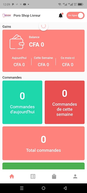 Poro Shop Livreur Screenshot 3
