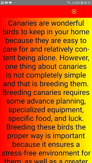 Learn all about Canary Birds w Screenshot 1