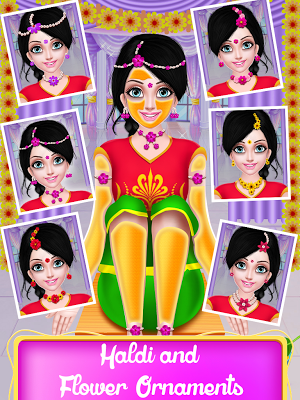 Indian Girl Makeover - Wedding Girl Fashion Salon Screenshot 2