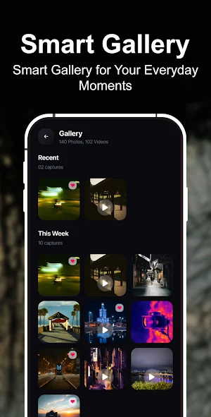 Night Mode Photo & Video Cam Screenshot 2