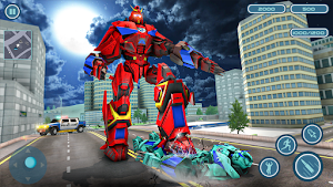 Dragon Robot Car Game Robot Transforming Games Screenshot 1