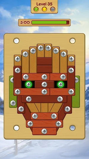 Wood Screw: Nuts And Bolts Screenshot 2