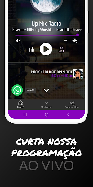 Up Mix Rádio Screenshot 3