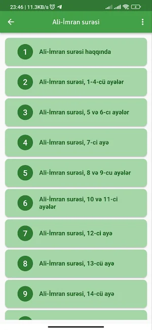 Təfsiri nümunə Screenshot 1