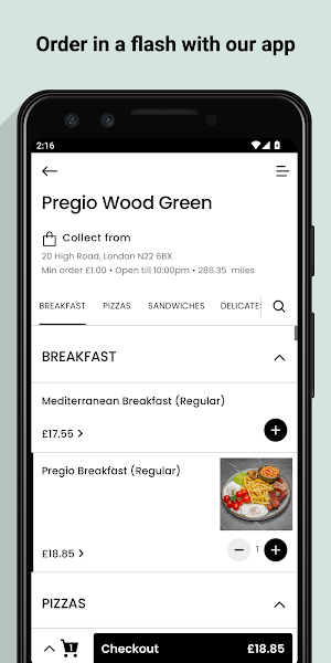 Pregio Greek Bakery Screenshot 0