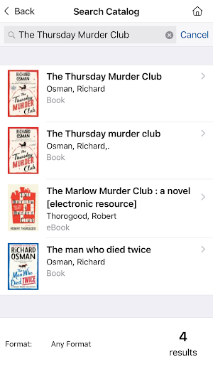 Plymouth Public Library App Screenshot 2
