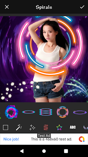 Focus me photo editor Screenshot 1