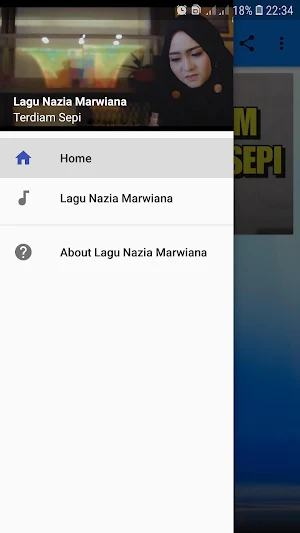 Lagu Nazia Terdiam Sepi Ofline Screenshot 1