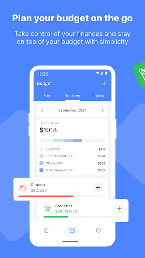 Costline: AI Budget Tracker Screenshot 0