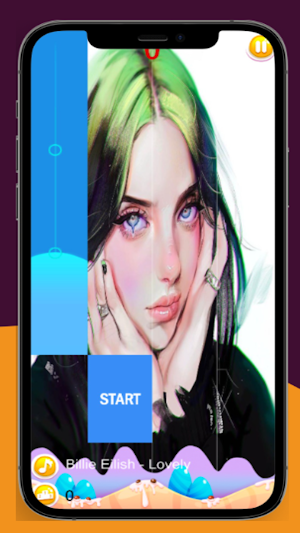 BILLIE EILISH Piano Tiles 2023 Screenshot 2