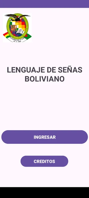 Lenguaje De Señas Boliviano Screenshot 0