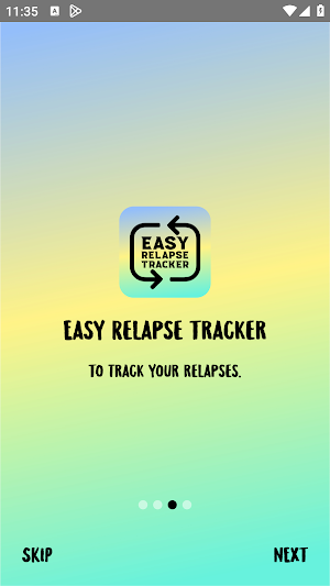 Easy Relapse Tracker Screenshot 0