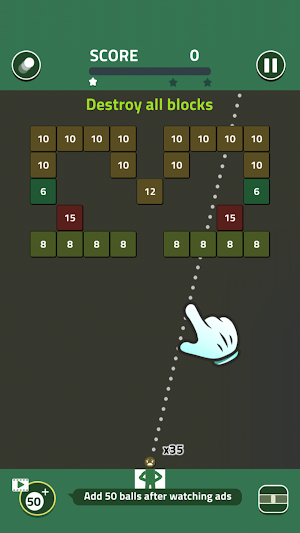 Brick Exit :Breaker legend Screenshot 0