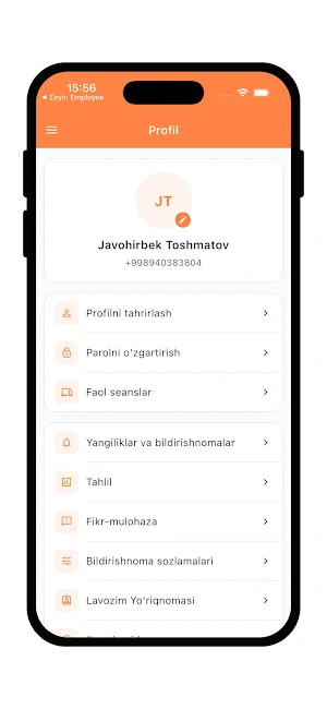 Yakubov Employee Screenshot 3