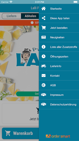 Lalli Pizzeria Screenshot 2