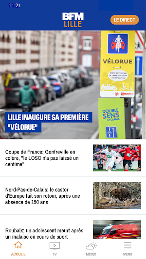 BFM Grand Lille : Info - Trafic - Météo Screenshot 0