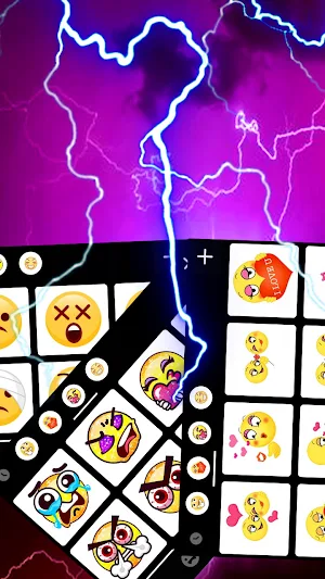 Thunder Lightning Keyboard Background Screenshot 3