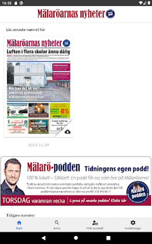 Mälaröarnas nyheter Screenshot 2