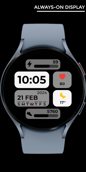Night 52 - watch face Screenshot 2