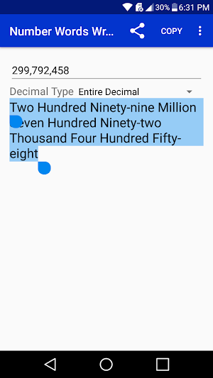 Number Words Writer Lite Screenshot 2