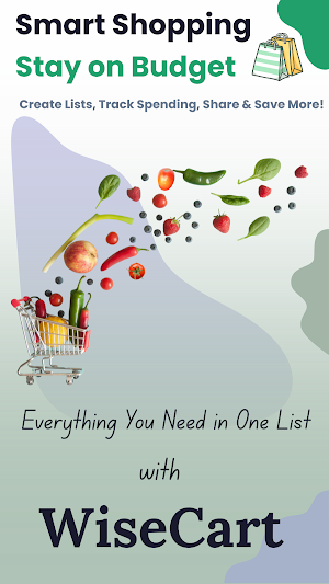 WiseCart - Budget & Shopping Screenshot 0