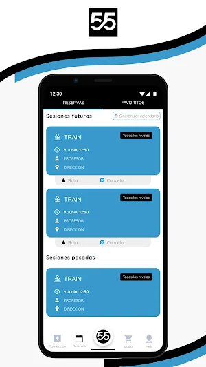 Bz55 Fitness Screenshot 2